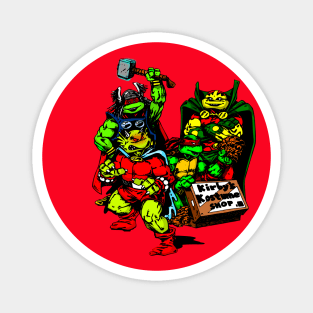 Costumed Turtles Magnet